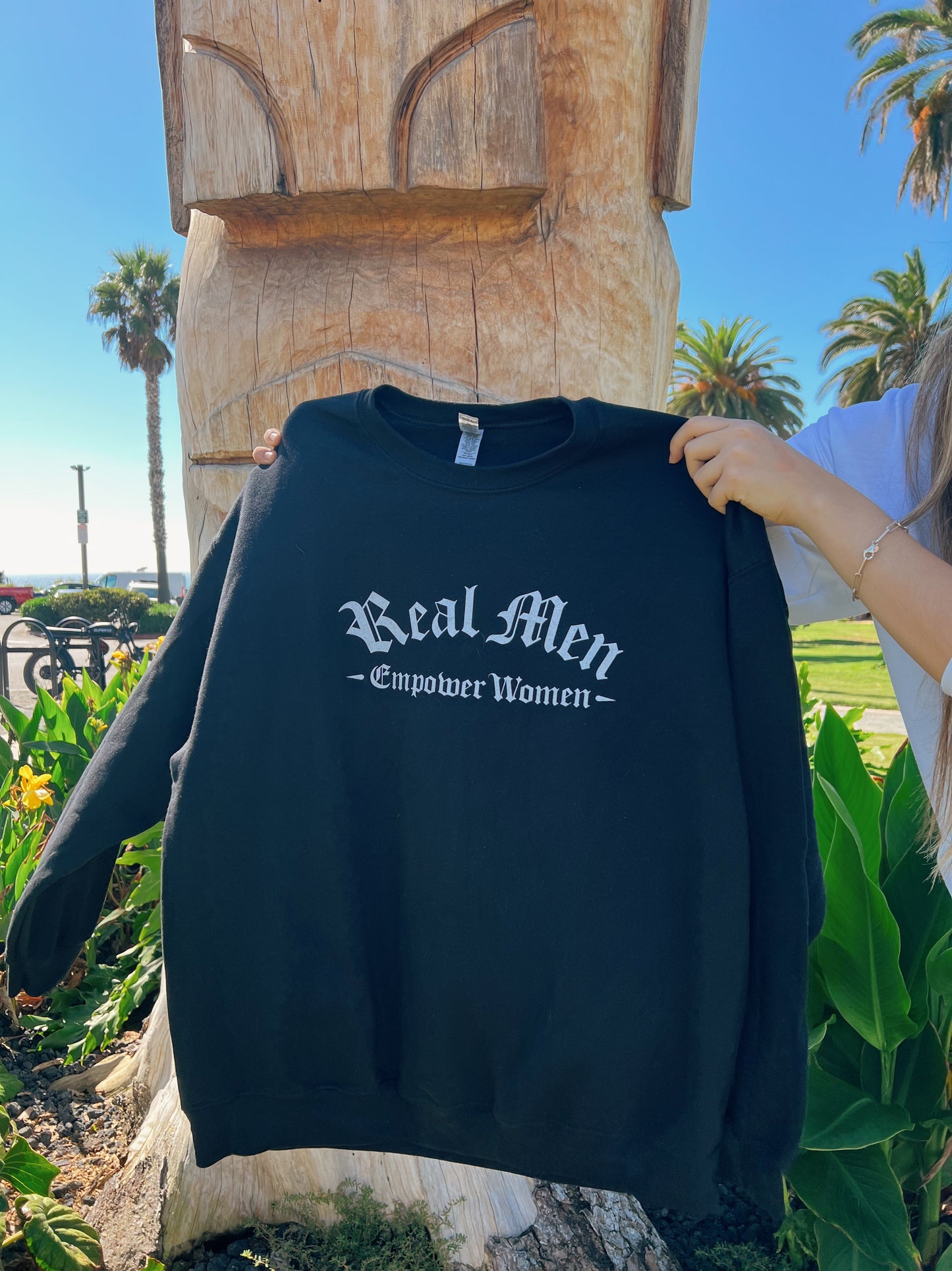 Real Men Crewneck