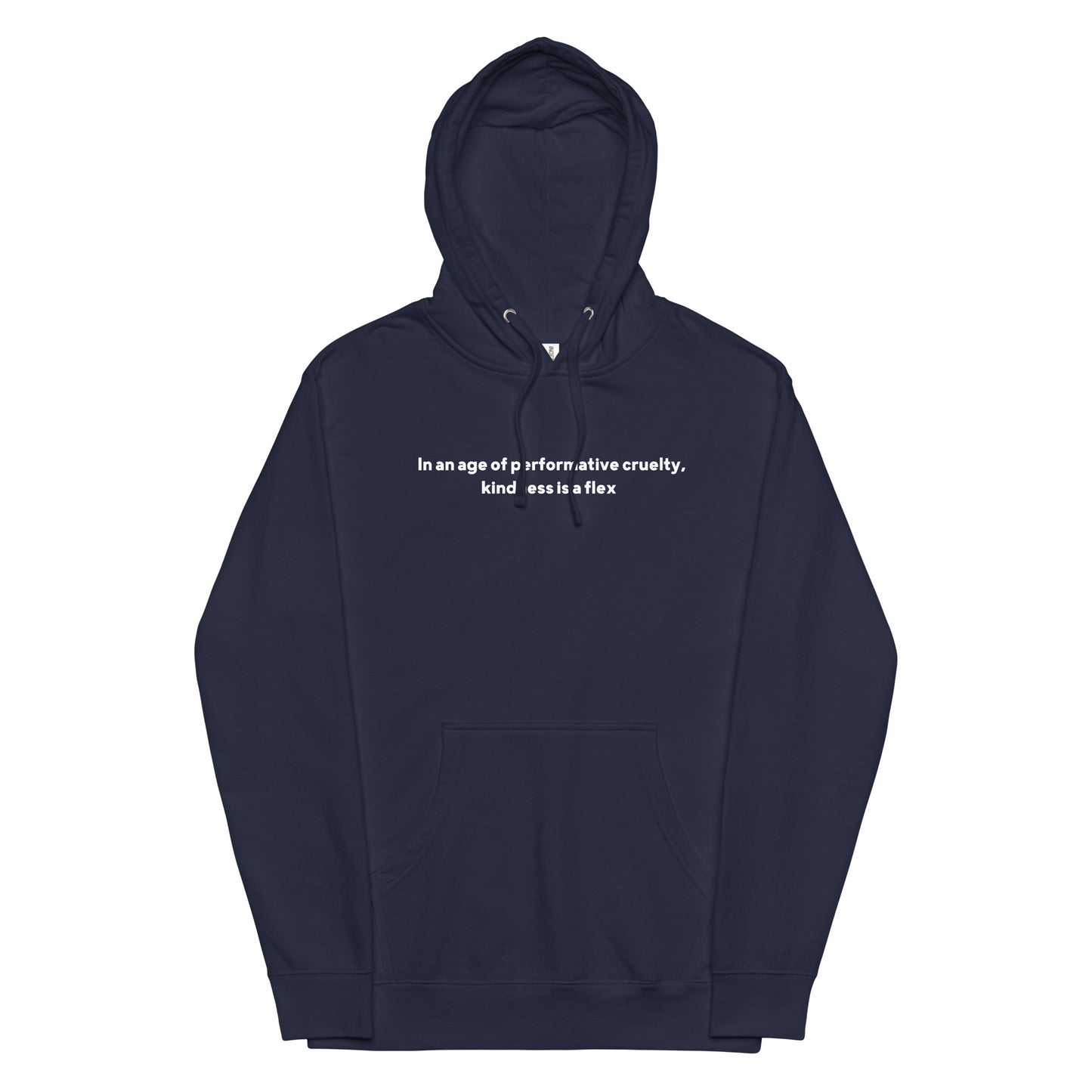 Kindness is a Flex Hoodie - Navy